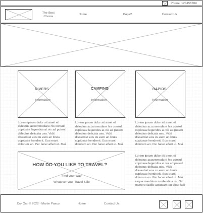 page 2 wireframe